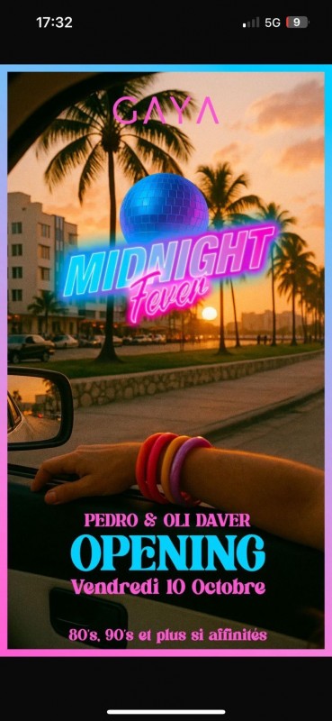 Soirée Année 80 et 90 Vendredi 10 Octobre au GAYA La Valentine 