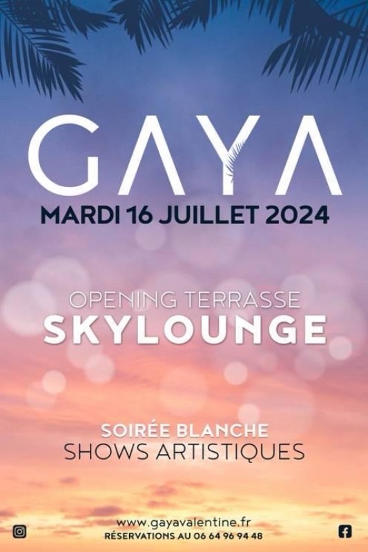 Opening Terrasse Skylounge 