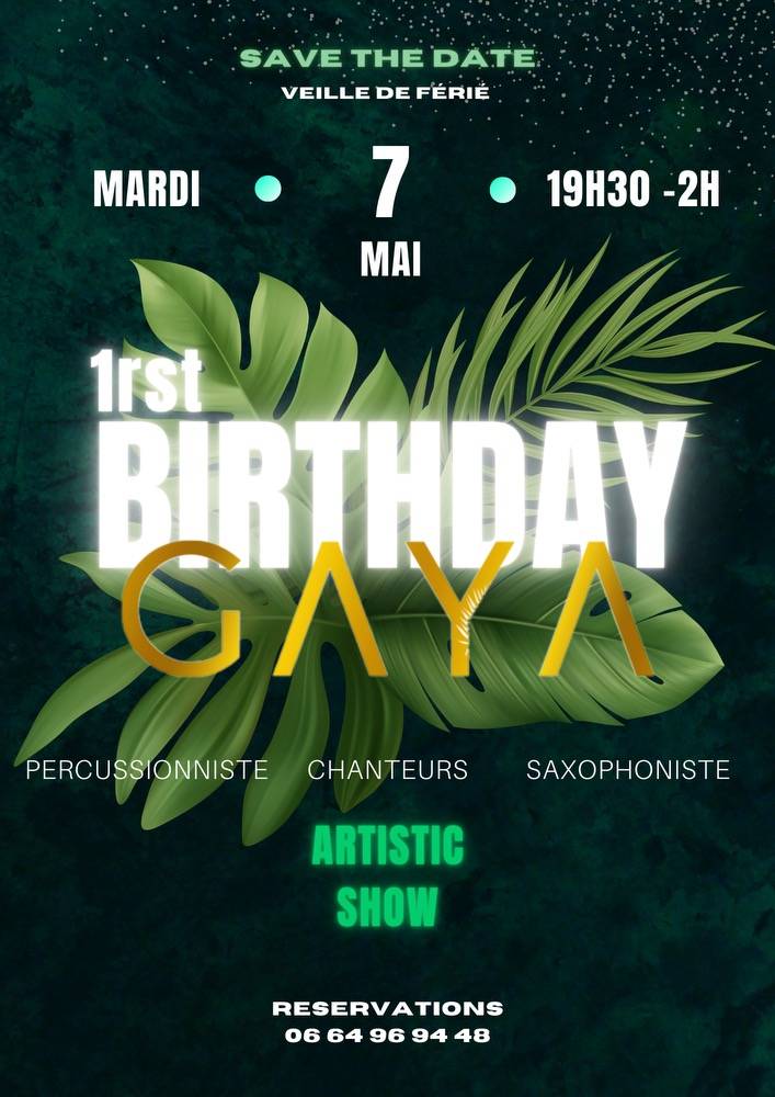 Happy Birthday GAYA la Valentine Marseille
