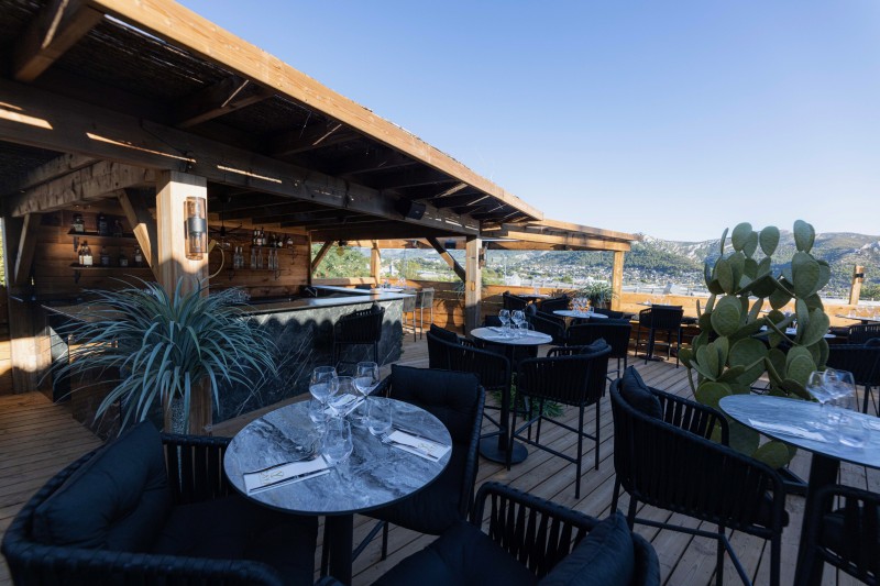 Privatisez la terrasse extérieure du restaurant Gaya à Marseille La Valentine