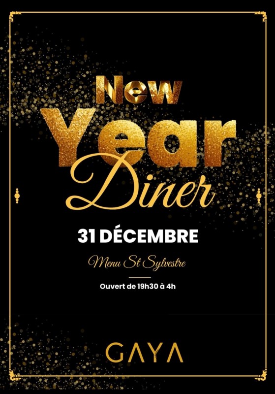 Réveillon du Jour de l'an au GAYA La Valentine