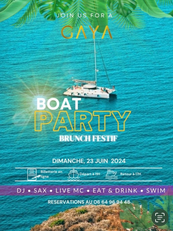GAYA BOAT PARTY 