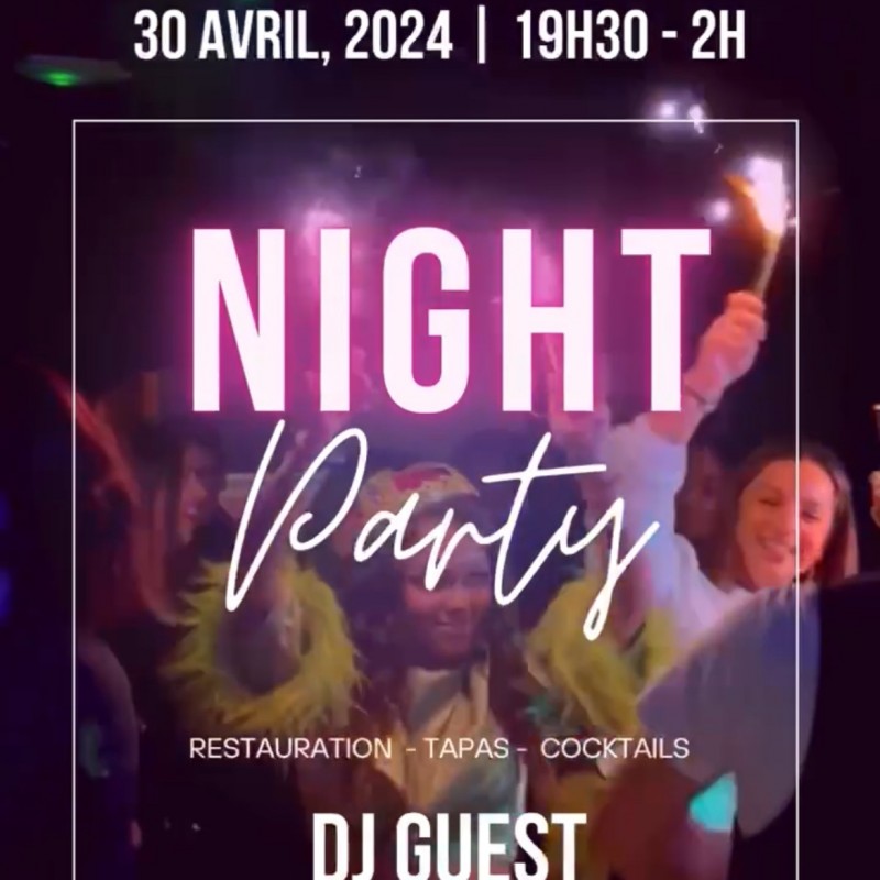 Night Party Mardi 30 Avril Veille de férié au GAYA la Valentine Marseille